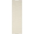 thumbnail image 3 of SAFAVIEH Montauk Raeyln Striped Cotton Area Rug, Ivory/Light Grey, 2'3" x 3'9", 3 of 9