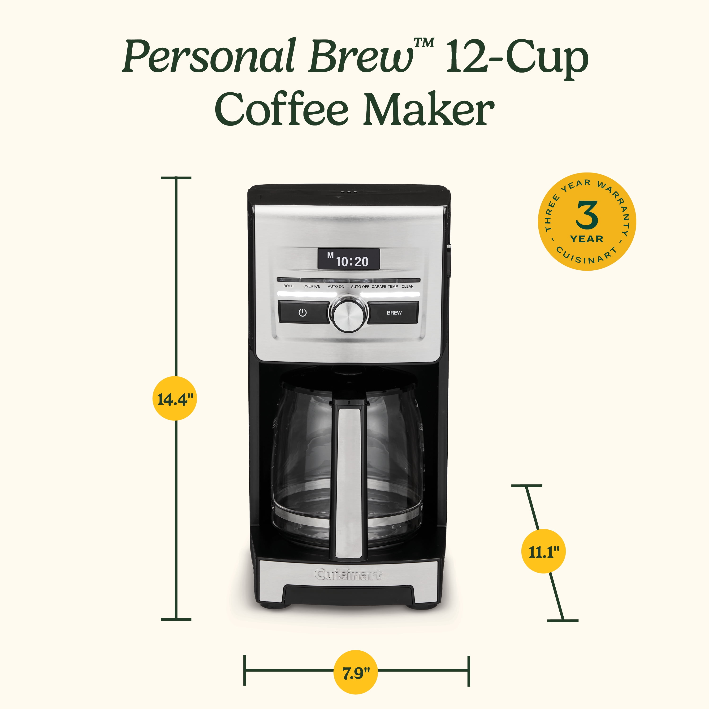 Cuisinart Personal Brew™ 12-Cup Coffee Maker