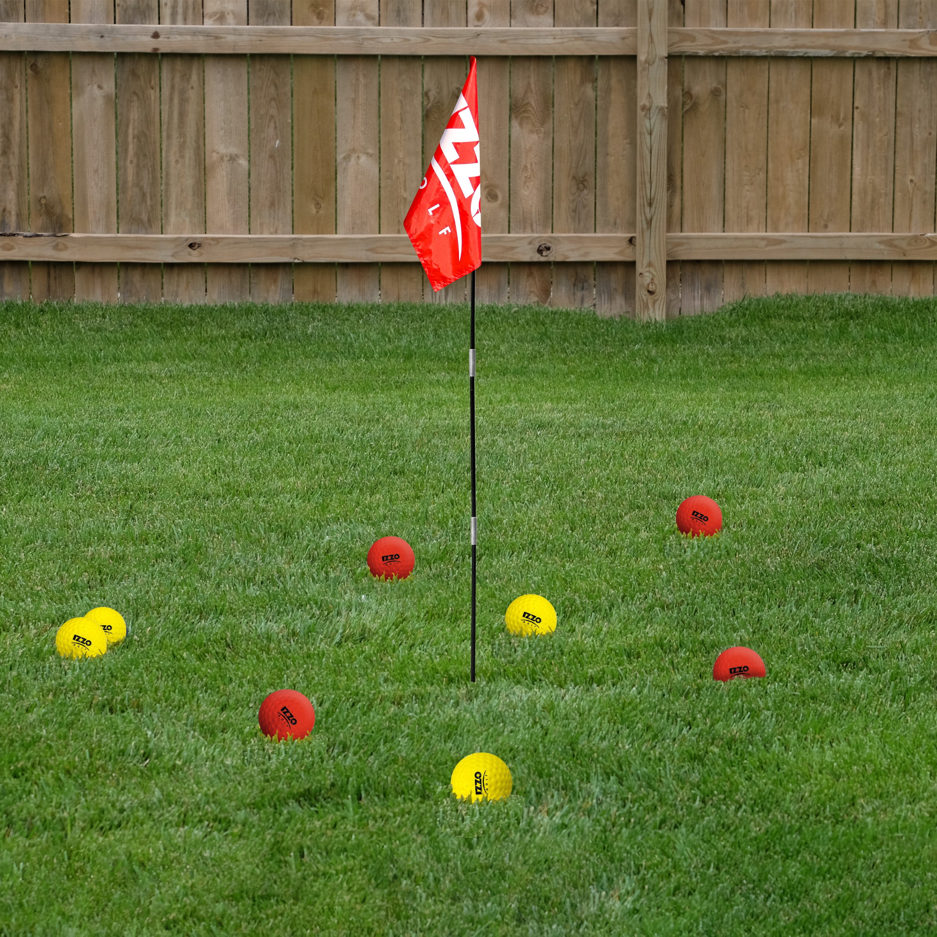 IZZO Golf Bocce Golf Chipping Training Game Set