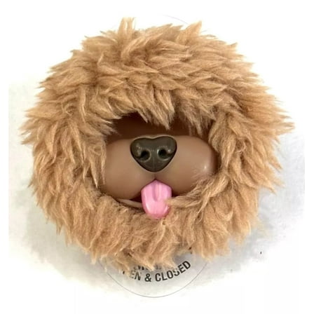 Bath & Body Works Shaggy Brown Dog Car fragrance Visor Clip