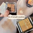 thumbnail image 1 of Small And Exquisite Eye Shadow Plate Shimmering Pearl Milk Tea Color Mini Eye Shadow Student Makeup Eyeshadow Waterproof Proof Luminous High Flash, Makeup Eye Shadow, 1 of 9