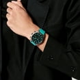 thumbnail image 5 of Correa de caucho fluorado de 20, 21 y 22 mm adecuada para el reloj de repuesto IWC Big Pilot, pulsera deportiva impermeable con hebilla plegable para hombre, 5 of 5