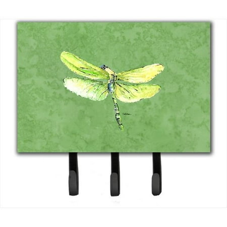 

6 x 9 In. Dragonfly on Avacado Leash or Key Holder