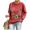 Red, variant on Yungyresw 9 11 Never Forget Graphic Crewneck Sweatshirt Women Casual Loose Long Sleeve Vintage Letter Print Pullover Fall Streetwear Top
