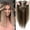 #1B Natural Black, variant on SEGO Hair Toppers Clip in 100% Human Hair Extensions One Piece Thick Natural Silk Base Straight Human Hair For Hairloss