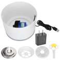 thumbnail image 2 of Fuente de Agua Automática para Mascotas con Enchufe Estadounidense de 100-240 V Filtro de Carbón Activado Orgánico Fuente de Agua Antideslizante Silenciosa ANGGREK Otros, 2 of 8