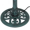 thumbnail image 3 of Best Choice Products 3-Tier Indoor/Outdoor Polyresin Pedestal Bird Bath Fountain Decor w/ Pump - Green, 3 of 7