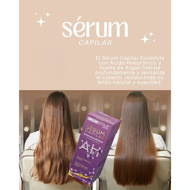 Serum Capilar Cargolet Eurostyle 150ml Fórmula Hidratación Profunda Y Reparación Para Cabello Seco O Dañado