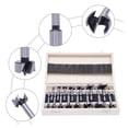 thumbnail image 3 of 15PCS Forstner Drill Bit Set Metric 10-50mm Carbon Steel Wood, Wood Drill Set for Woodworking Furniture Door Drilling, Accessories Drill, with Wooden Box, 3 of 9