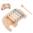 thumbnail image 1 of GOOHOCHY 2Pcs Multi Colored Wooden Percussion Instruments For Kids Travel And Party Use, 1 of 8