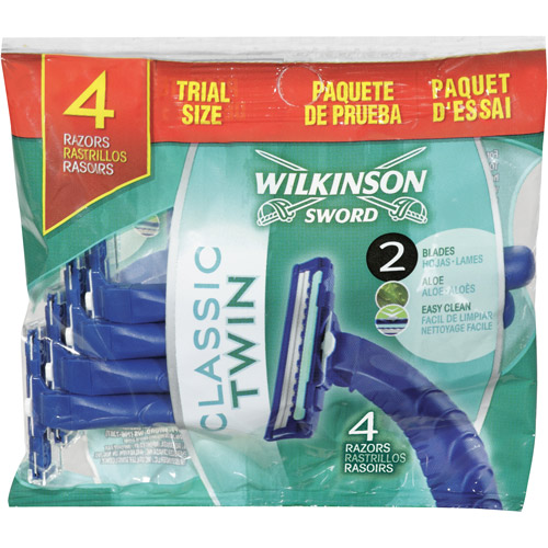 Wilkinson Sword Double Edge Classic Twin Razors, 4 count - Walmart.com