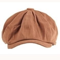 thumbnail image 4 of CoCopeaunts Newsboy Cap Spring Autumn Flat Cap Men Vintage Artist Painter Beret Hat Retro Octagonal Newsboy Hats for Women, 4 of 7