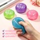 thumbnail image 4 of Juguete Squishy Tfanghao Dumpling con Brillos 5,3 cm para Alivio del Estrés, 4 of 7