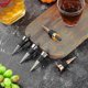 thumbnail image 5 of 10 Pieces Blank Bottle Stopper With Threaded Post Metal Wine Stopper Inserts Set Hardware Compatible Wood Turning Diy Project, 5 of 5