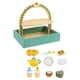 thumbnail image 4 of Juego de Té de Madera, Vajilla de Fiesta, Juguete Artesanal de Madera, Juego de Simulación con Juguetes de Madera, Regalo para Niños de 3 a 6 años, 4 of 7