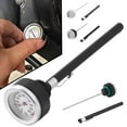 thumbnail image 2 of Motorcycle Oil Thermometer - Metal, Temperature Display 0-200°C, For Engine Monitoring, 2 of 8