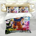 thumbnail image 5 of Dragon ball Themed Bed Sheet Set Three Piece Set 53x79 In ches Comfortable And Skin Friendly Unique Design Creating A Star Studded Night Home Decor Gifts For Family Friends fans, 5 of 6