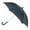 Black, variant on iRain Kid's Solid Color Stick Umbrella with Hook Handle