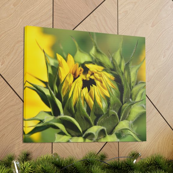 BeABetterHumanStore Yellow Sunflower Canvas Home Art Room Painting Wall Hanging