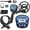 Blue-4, variant on Fovendi Metal Detector Pinpointer - Professional Waterproof Handheld Pin Pointer Wand - High Sensitivity 360° Detection - Search Treasure Pinpointing Finder Probe for Adults, Kids - Orange