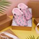 thumbnail image 2 of Zuecos Disney Stitch con forro polar para niñas, color rosa, talla 22/23, 2 of 6