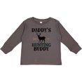 thumbnail image 3 of Inktastic Daddy Hunting Buddy Bow Hunter Boys Long Sleeve Toddler T-Shirt, 3 of 5