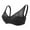 Black, variant on Full-Coverage Underwire Bra Women Solid Lace Lingerie Bras Plus Size Underwear Bralette Bras Comfortable Bra V-Neck T-Shirt Bra Hook and Eye Closure Full-Figure Bra Style Y-155 , Khaki XXL