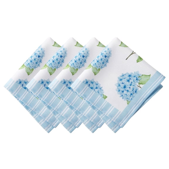 Nantucket Hydrangea Garden Napkins, Set of 4