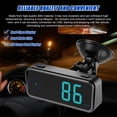 thumbnail image 3 of Display Car Headup Display GPS Digital Speedometer KM/H MPH Switchable with Colorful LED Display, Digital Clock, Driving Direction Display, Overspeed Alarm for Car Truck SUV RV, 3 of 6