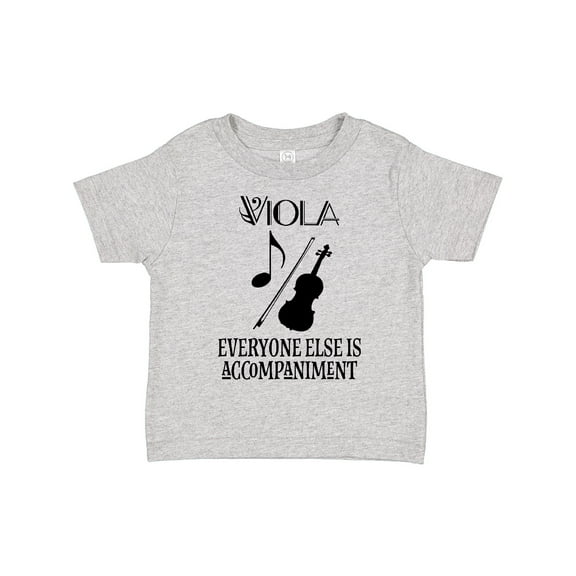 Inktastic Viola Music Gift Funny Violist Joke Boys or Girls Toddler T-Shirt