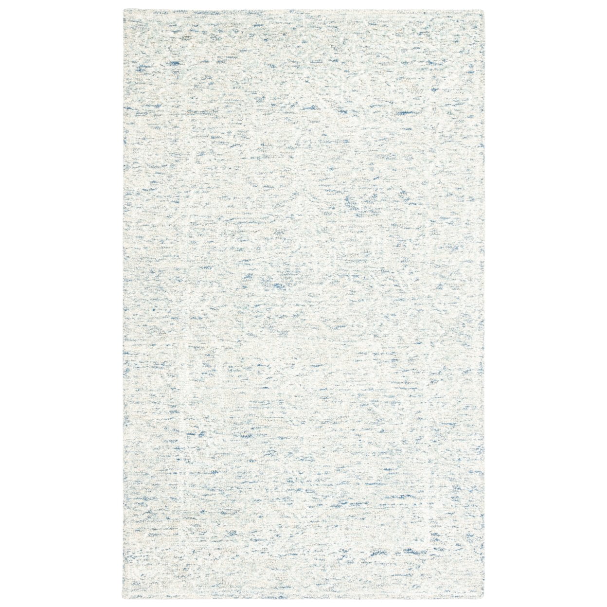 SAFAVIEH Glamour Evaline Abstract Runner Rug, Blue/Ivory, 2'3" x 8'