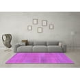 thumbnail image 3 of Ahgly Company Machine Washable Indoor Rectangle Abstract Purple Modern Area Rugs, 7' x 9', 3 of 4
