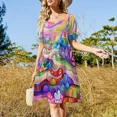 thumbnail image 3 of Sere Candyland Sleeveless Dress luxury woman party dress Woman fashion dress summer02 wom, 3 of 7