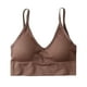 thumbnail image 1 of deportivo de bienestar para mujer, deportivo con tirantes finos, sin aros, acolchado, Top corto para Fitness Spa Café Yinane Chaleco Bralette para mujer, 1 of 8