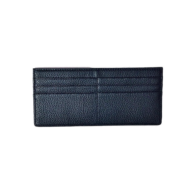 PU Feel PU Compact Cardholder Wallet Zippers Pocket Space Saving Money Card Organizer For Daily Essential White