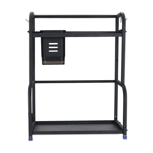 Special Buy,Countertop Spice Rack, 2 Tier Knife Holder, Stainless Steel, For Kitchen, Oil Vinegar Storage, Adjustable Shelf, Space-Saving, Modern Design, Home Bar, Dining Area', $BS$3