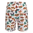 thumbnail image 6 of Naloa Colorful Butterfly Men's Beach Shorts, Surfing shorts, Swim trunks, Quick Dry Swim Trunks for Surfing Beach Fun - Small, 6 of 9