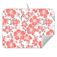thumbnail image 5 of Ryvnso Elegant Flowers-r1 Dish Drying Mat for Kitchen Countertop 18x24 Large Dish Pad Drainer Rack Dish Sink Mats, 5 of 7