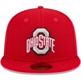 thumbnail image 2 of Men's New Era Scarlet Ohio State Buckeyes 59FIFTY Fitted Hat, 2 of 6