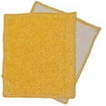 thumbnail image 2 of Janey Lynn Designs Jazzy Jade Green Shrubbies 5" x 6" Cotton & Nylon Washcloth 2 Pack, 2 of 7