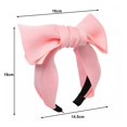 thumbnail image 6 of Tnobhg Women Large Bowknot Decor Hair Hoop Solid Color Bow Cosplay Headband Elastic Hair Scrunchie Hair Accessories, 6 of 8