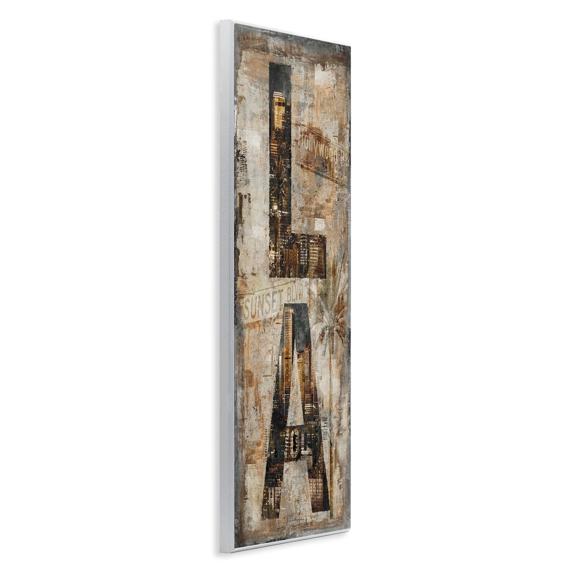 Stupell Industries Los Angeles Montage Collage Photograph Design Wall Plaque by Luke Wilson