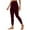 Wine, variant on Women's High Waist Seamless Workout Leggings for Yoga Running and Beach Sports Comfortable Athletic Tights