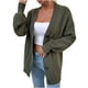 thumbnail image 2 of Chaqueta larga de punto de manga larga informal para mujer a la moda, blusa, abrigo Fridja  po2965, 2 of 5