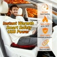 thumbnail image 2 of USB Heated Car Seat Cover,  Winter Car Seat Warmer, Universal Heated Seat Cushion for Car Office Chair Truck SUV Outdoor Stadium Wheelchair, Car Seat Heater with 3 Heaitngs &  Auto-Off Timers, 2 of 6