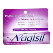 Vagisil Anti-Itch Creme Long Lasting Itch Relief, Maximum Strength - 1 oz