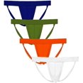 thumbnail image 1 of Men's Athletic Supporter Performance Jockstrap Elastic Waistband Underwear, 1 of 6