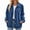 Dark Blue, variant on Womens Jean Jackets Long Sleeve Fashion Button Down Denim Jacket with Pockets Dark Blue M