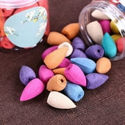 Amerteer Backflow Incense Cones Mixed Natural Scents with 50 Count