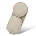 thumbnail image 1 of Soporte Magnético de Cuero para Gafas de Sol en Visera de Auto KIWEN 2 Unidades, 1 of 7